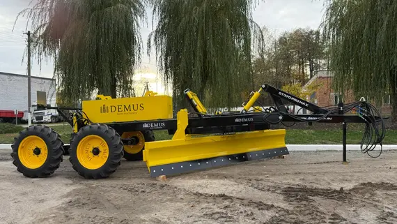 Причіпний грейдер DEMUS GT370 PRO MAX
