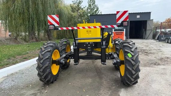 Причіпний грейдер DEMUS GT370 PRO MAX